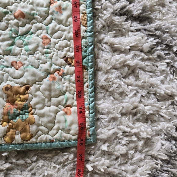 Vintage Baby Blanket Quilt - Picture 6 of 10